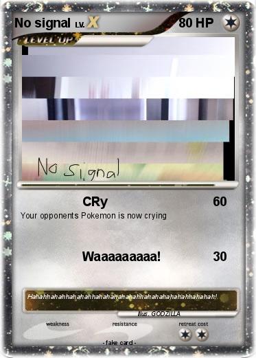 Pokemon No signal