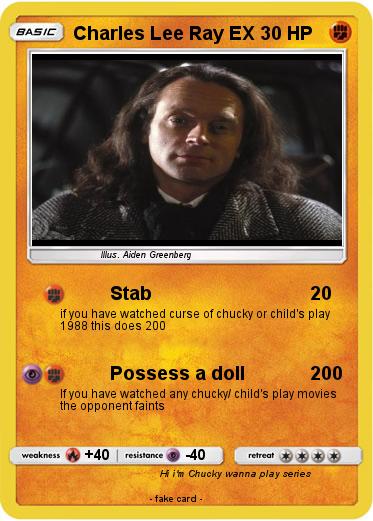Pokemon Charles Lee Ray EX