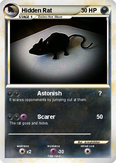 Pokemon Hidden Rat