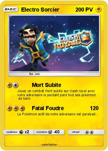 Pokemon Electro Sorcier