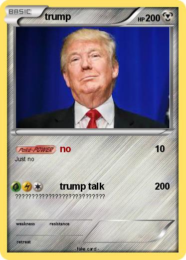 Pokemon trump