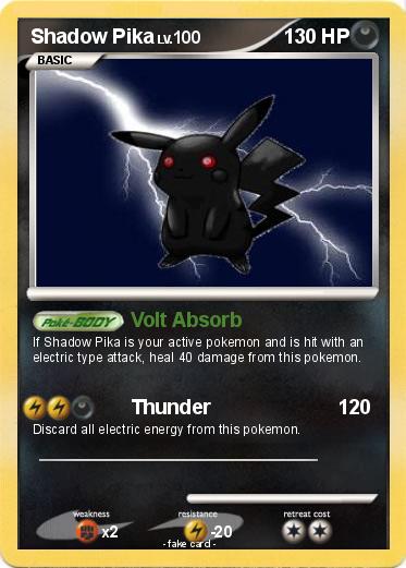 Pokemon Shadow Pika