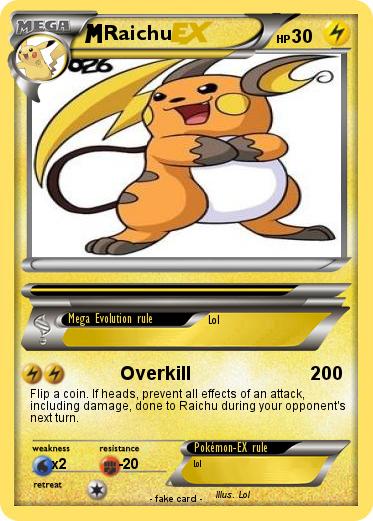 Pokemon Raichu
