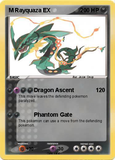 Pokemon M Rayquaza EX