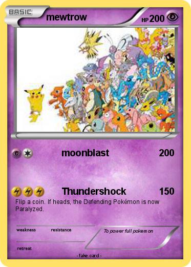 Pokemon mewtrow