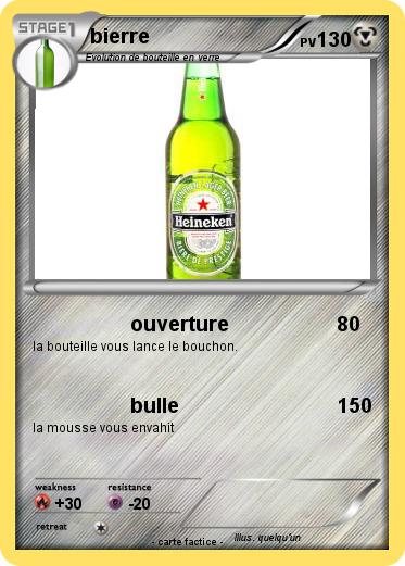 Pokemon bierre