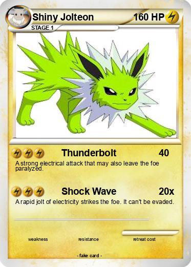Pokemon Shiny Jolteon