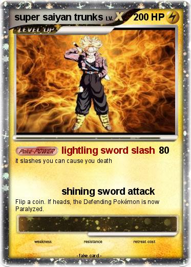 Pokemon super saiyan trunks