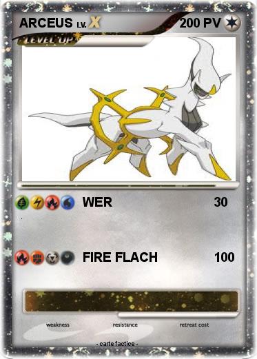 Pokemon ARCEUS