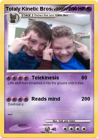 Pokemon Totaly Kinetic Bros