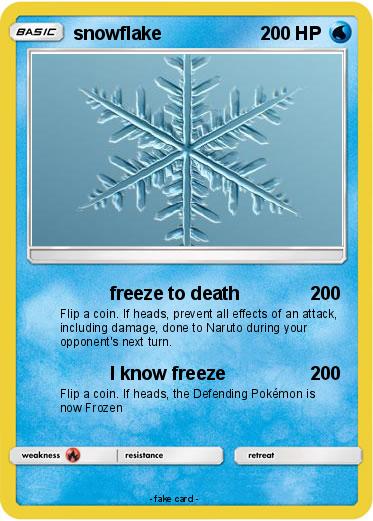 Pokemon snowflake