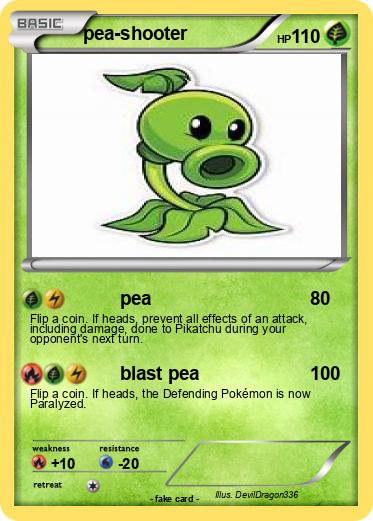 Pokemon pea-shooter