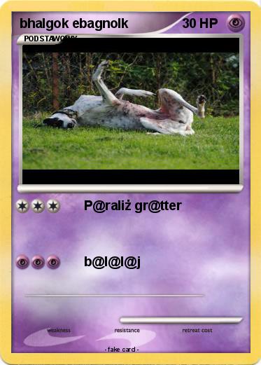 Pokemon bhalgok ebagnolk