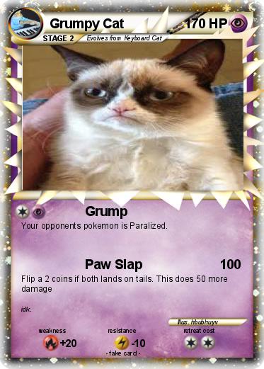 Pokemon Grumpy Cat