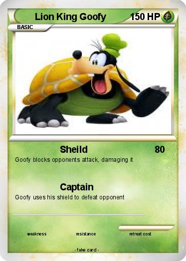 Pokemon Lion King Goofy