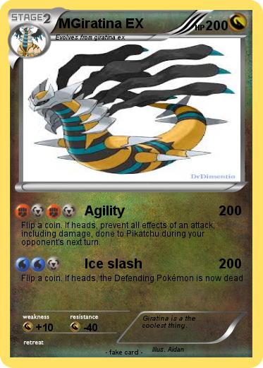 Pokemon MGiratina EX
