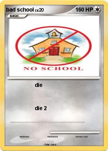 Pokemon bad school