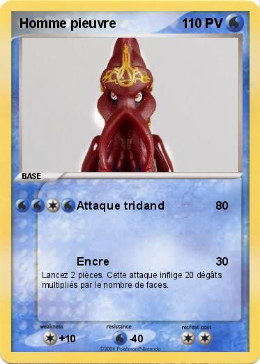 Pokemon Homme pieuvre