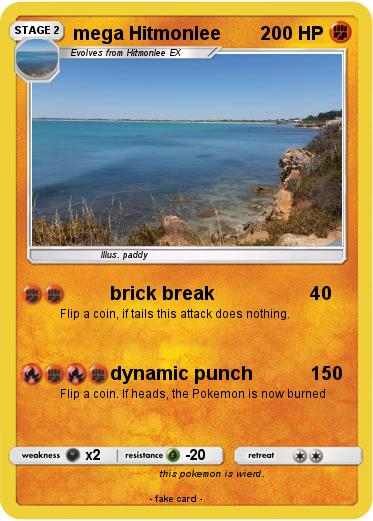 Pokemon mega Hitmonlee