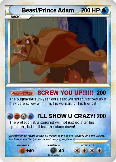 Pokemon Beast/Prince Adam