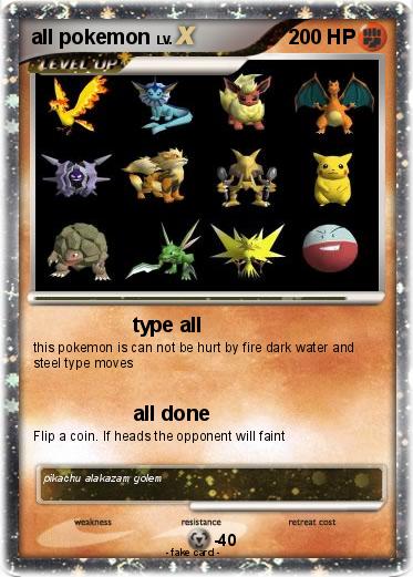 Pokemon all pokemon