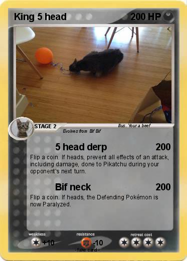 Pokemon King 5 head