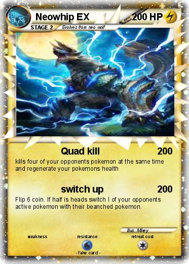 Pokemon Neowhip EX