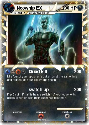Pokemon Neowhip EX