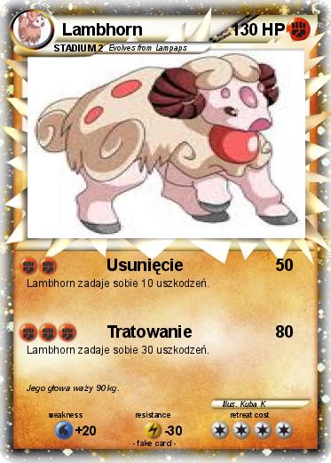Pokemon Lambhorn