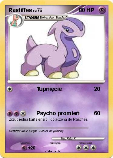 Pokemon Rastiffes