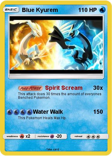 Pokemon Blue Kyurem