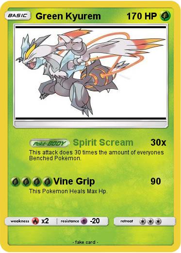 Pokemon Green Kyurem