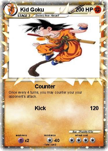 Pokemon Kid Goku
