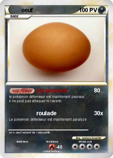 Pokemon oeuf