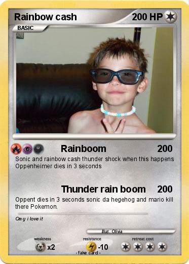Pokemon Rainbow cash