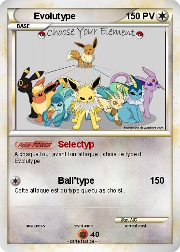 Pokemon Evolutype