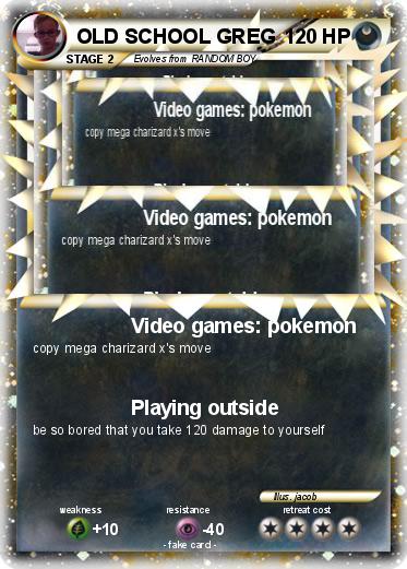 Pokemon OLD SCHOOL GREG