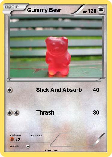 Pokemon Gummy Bear