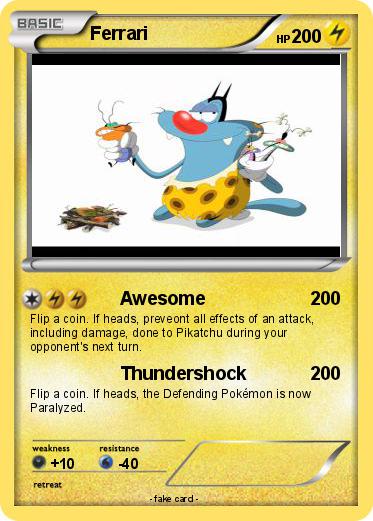 Pokemon Ferrari