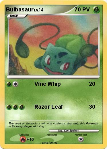 Pokemon Bulbasaur
