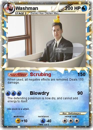 Pokemon Washman