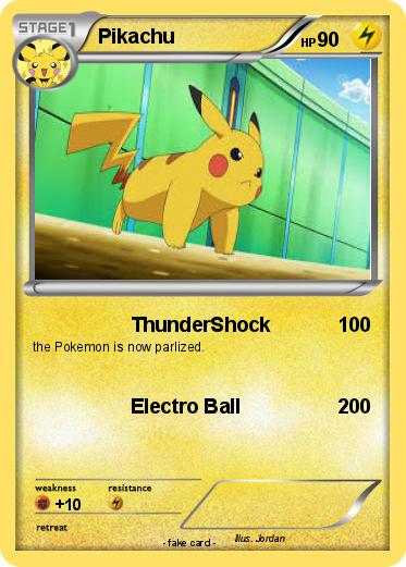 Pokemon Pikachu