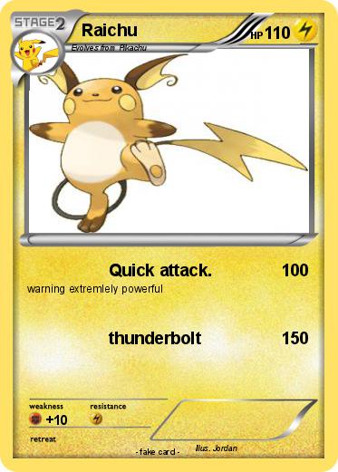 Pokemon Raichu