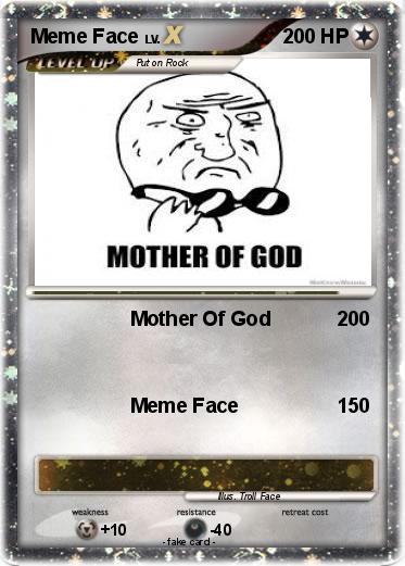 Pokemon Meme Face