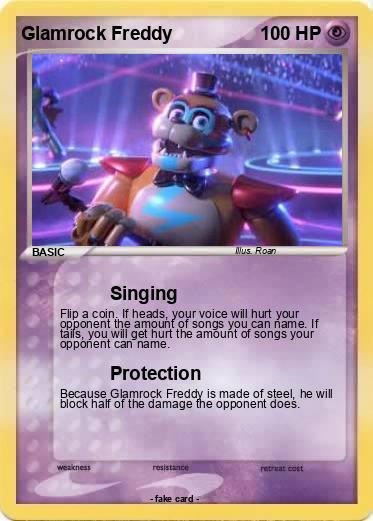 Pokemon Glamrock Freddy
