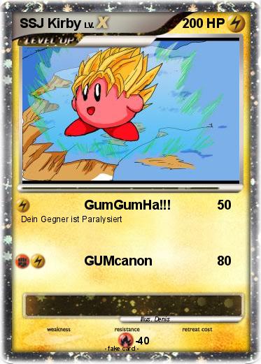 Pokemon SSJ Kirby