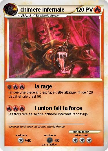 Pokemon chimere infernale