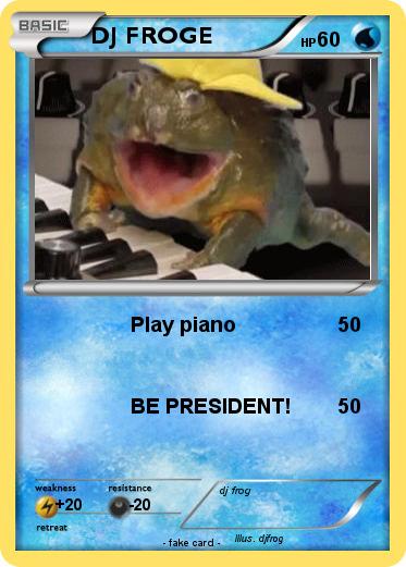 Pokemon DJ FROGE