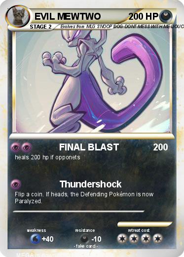 Pokemon EVIL MEWTWO