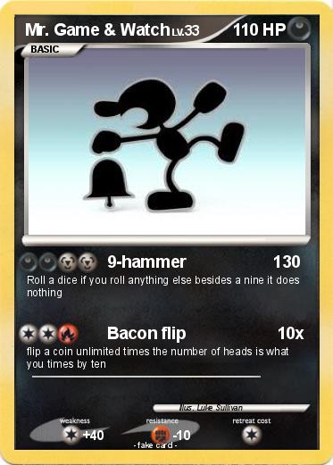 Pokemon Mr. Game & Watch